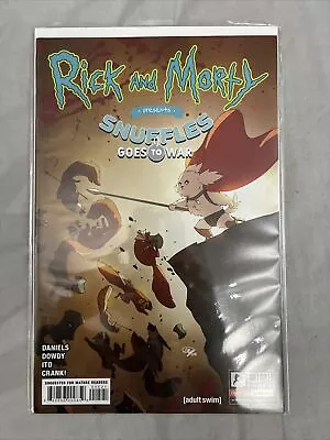 Buy Rick & And Morty Presents Snuffles Goes To War #1 Huang Variant Oni Press Comics • 16.58£