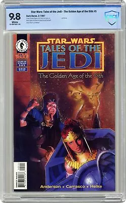 Buy Star Wars Tales Of The Jedi Golden Age Of The Sith #5 CBCS 9.8 1997 • 36.54£