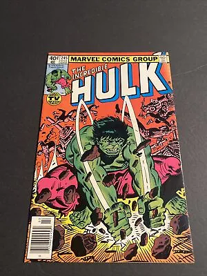 Buy Incredible Hulk #245 Comic Book  1st App Super Mandroid FN/VF Condition • 9.59£