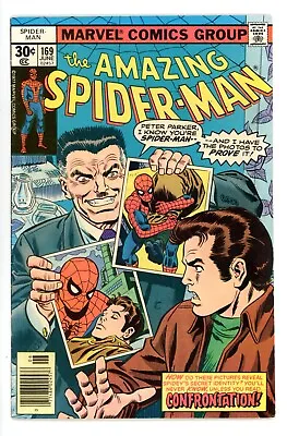 Buy AMAZING SPIDER-MAN #169  Marvel 1977 - Ross Andru & John Romita Jr. Art - FN • 7.15£
