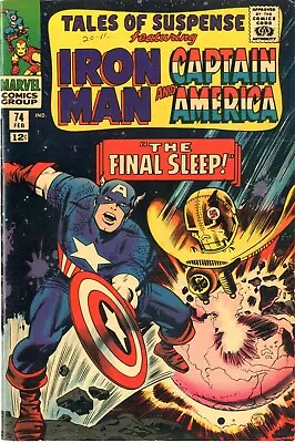 Buy Tales Of Suspense   # 74     VERY FINE+     February 1966    See Photos • 79.95£