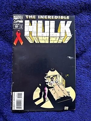Buy Marvel Incredible Hulk Comic 'Inside The Shadow Of Aids' Special 1994 • 1.49£