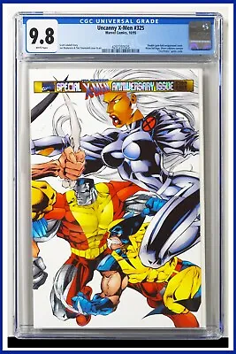 Buy Uncanny X-Men #325 CGC Graded 9.8 Marvel October 1995 Foil Double Gatefold • 184.48£