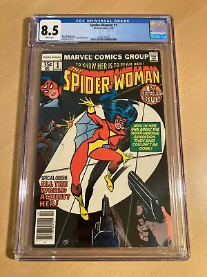 Buy Spider-Woman 1 (1978) – Marvel Comics Bronze Age Key – Origin – CGC 8.5 VFN+ • 80£