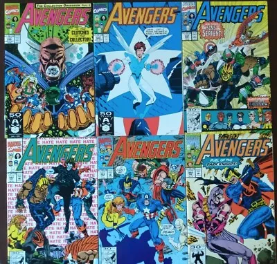 Buy  Avengers #339 #340 #341 #342 #343 #344 Marvel 1st App. Gatherers New Swordsman • 23.69£