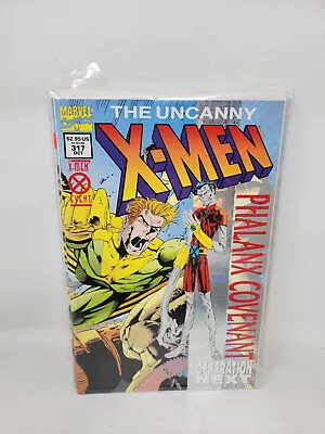 Buy Uncanny X-men #317 Marvel Prismatic Foil Cover *1994* 9.6 • 5.31£