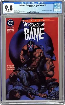Buy Batman Vengeance Of Bane #1 1st Printing CGC 9.8 1993 4154595001 • 331.92£