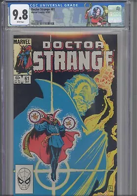 Buy Doctor Strange #61 CGC 9.8 1983 Marvel Comics Dracula & Blade App Custom Label • 149.82£