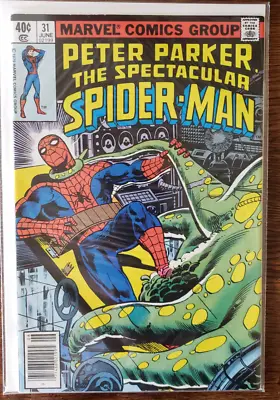 Buy Peter Parker The Spectacular Spider-Man 31, 32, 33, 34, & 38 Marvel 1979 Bronze • 23.65£