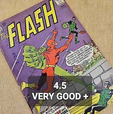 Buy THE FLASH #143 DC Comics Silver Age 1964 Green Lantern Guest Star Gil Kane Art  • 23.30£