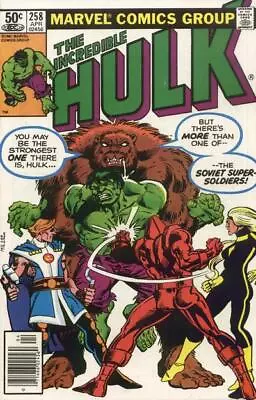 Buy Incredible Hulk (1962) # 258 Newsstand (5.0-VGF) 1st Soviet Super-Soldiers 1981 • 16.20£