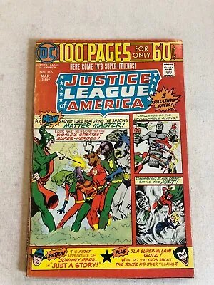 Buy Justice League Of America #116 Vf- 7.5 100 Page Giant 1st App Of Golden Eagle • 15.80£