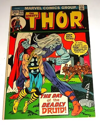 Buy Thor #209 John Buscema Classic Nice 9.0/9.2 1973 • 37.63£