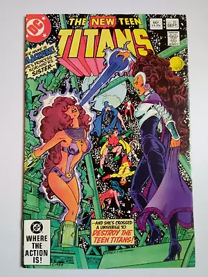 Buy New Teen Titans #23, VFN,  1st Blackfire, Adrian Chase (Vigilante) DC Comic 1982 • 9.95£