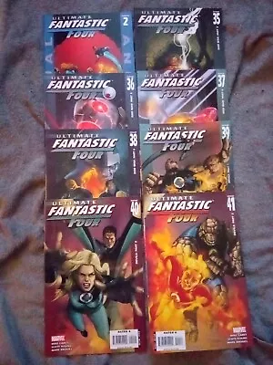 Buy Ultimate Fantastic Four Issues 35-41  Annual 2 Marvel Comics • 15.99£