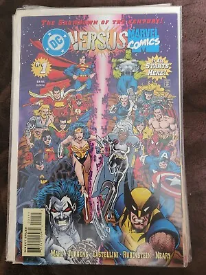 Buy Marvel Vs DC Comics 1-4 Complete Set Run 1996 Amalgam And Preview With Card • 42£