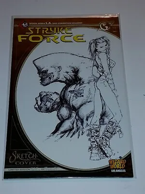 Buy Stryke Force #1 La Wizard World Sketch Variant Vf 8.0 Or Better Top Cow May 2004 • 9.99£