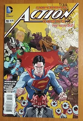 Buy Action Comics #18 - DC Comics 1st Print Variant Cover 2011 Series • 7.99£