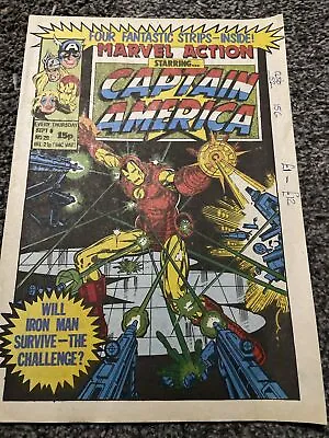 Buy Marvel Action Starring Captain America #29 Weekly VG (1981) Marvel Comics UK • 2£