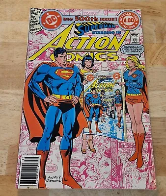 Buy Action Comics 500 1979 DC Comics Bronze Age Superman Anniversary  • 9.46£