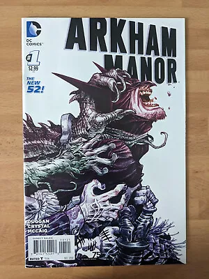 Buy Batman Arkham Manor #1 Variant Cover (dc New 52 - 2014) - Vf/nm • 2.50£