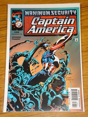 Buy Captain America #36 Vol3 Marvel Comics December 2000 • 2.99£