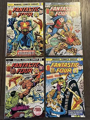 Buy Fantastic Four 164 165 166 167 VG/FN To FN Frankie Raye Marvel Comics 1975 • 19.75£