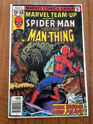 Buy Marvel Team-Up #68, (Marvel 1978), 1st App  D’Spayre! Dreamy, Man Thing, VG+ • 24.07£