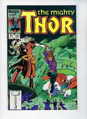 Buy Thor # 347 Dark Elves Appearance Walter Simonson Story/art Sept 1984 VF • 3.95£