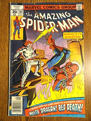 Buy Amazing Spider-man #184 Wolfman Key 1st White Dragon Lords McLeod Marvel MCU • 21.08£
