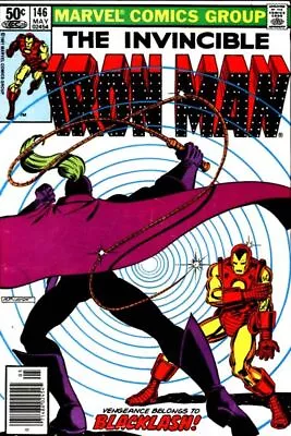 Buy Iron Man (1st Series) #146 (Newsstand) FN; Marvel | 1st Appearance Blacklash - W • 3.94£
