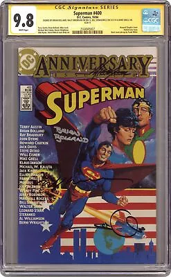 Buy Superman #400 CGC 9.8 SS Bolland/Simonson/Sienkiewicz/Grell 1984 2504945007 • 699.11£