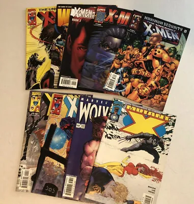 Buy Lot Of 9 X Men Comic Books Marvel Comics 2001 2000 Wolverine • 23.98£
