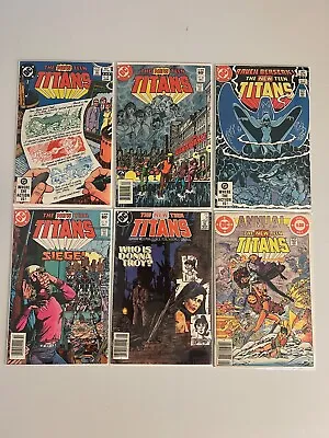 Buy New Teen Titans 20 26 31 35 38 Annual 1, VG - FN, Lot Of 6 | Combine Shipping • 4.72£