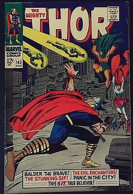 Buy THOR #143 (1967) - 1st App ENCHANTERS - FN (5.0) - Back Issue • 24.99£