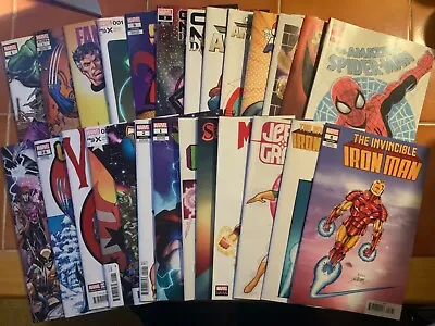 Buy Marvel Comics - COMPLETE SET 26 GEORGE PEREZ TRIBUTE VARIANT COVERS (2023) • 129.99£