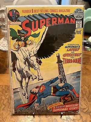 Buy Superman #249 (1972): Origin And 1st Appearance Terra-Man! Bronze Age • 19.77£