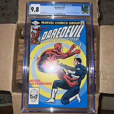 Buy Daredevil #183 CGC 9.8 WHITE Pages 1st Meeting With Punisher ID • 207.84£