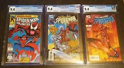 Buy Amazing Spider-Man 430, 431 1st App Carnage Cosmic, S-M UNLIMITED #1 ALL CGC 9.4 • 268£