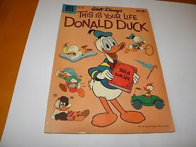 Buy Four Color #1109 This Is Your Life, Donald Duck 1960 1st Told Origin Donald VG • 10.84£