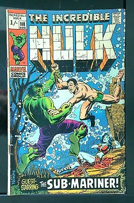 Buy Incredible Hulk (Vol 2) # 118 (Vgd Minus-) (VG- ) Price VARIANT RS003 AMERICAN • 24.49£