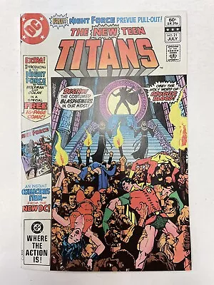 Buy THE NEW TEEN TITANS #21 NM 1ST APP. OF BROTHER BLOOD 1982 Bronze Age DC COMICS • 20.07£