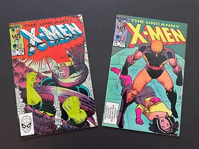 Buy UNCANNY X-MEN #176 & 177 ( Marvel 1982/83) Direct Editions, Gemini Mailer • 2.38£