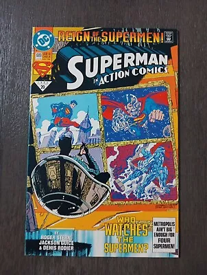 Buy Superman In Action Comics #689 Reign Of The Supermen (DC Comics, July 1993)  • 9.49£