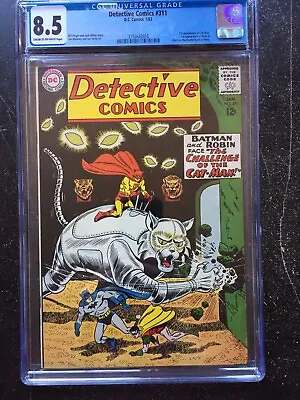 Buy DETECTIVE COMICS #311 CGC VF+ 8.5; CM-OW; 1st App Cat-Man; Scarce; Giant Robot! • 626.75£