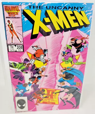 Buy Uncanny X-men #208 Dan Green Cover Art *1986* 9.4 • 11£
