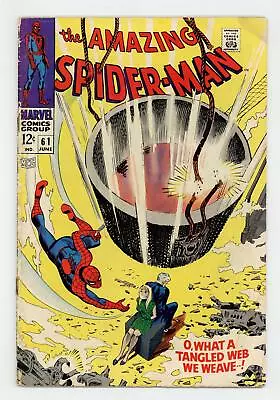 Buy Amazing Spider-Man #61 GD 2.0 1968 • 23.72£