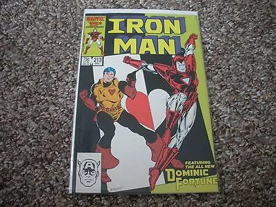 Buy Invincible Iron Man #213 (Dec 1986) Marvel Comics NM • 5.34£