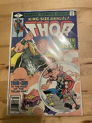 Buy Thor King Size Annual #8 Thor Vs Zeus 7.5-8.5 • 22.75£