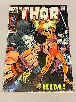 Buy Thor #165; 1st Appearance Him (Adam Warlock) (GD/VG) • 86.89£